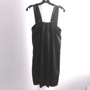 Banana Republic black silk dress